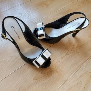 Anne Klein Open Toe Heels, Size 7